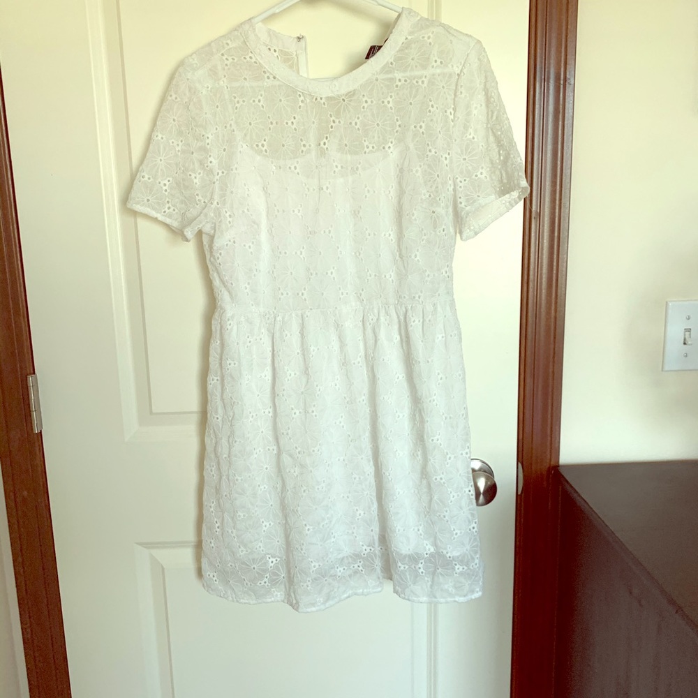 White summer dress